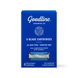 Goodline Grooming Co. 5-Blade Razor Blade Refills