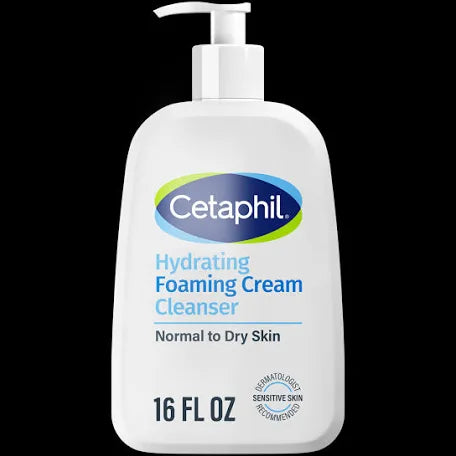 Cetaphil Hydrating Foaming Cream Cleanser
