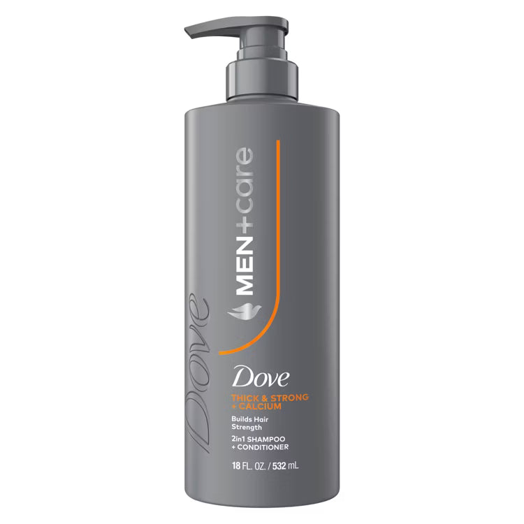 Dove Men+Care 2 in 1Shampoo and Conditioner - 18 fl oz