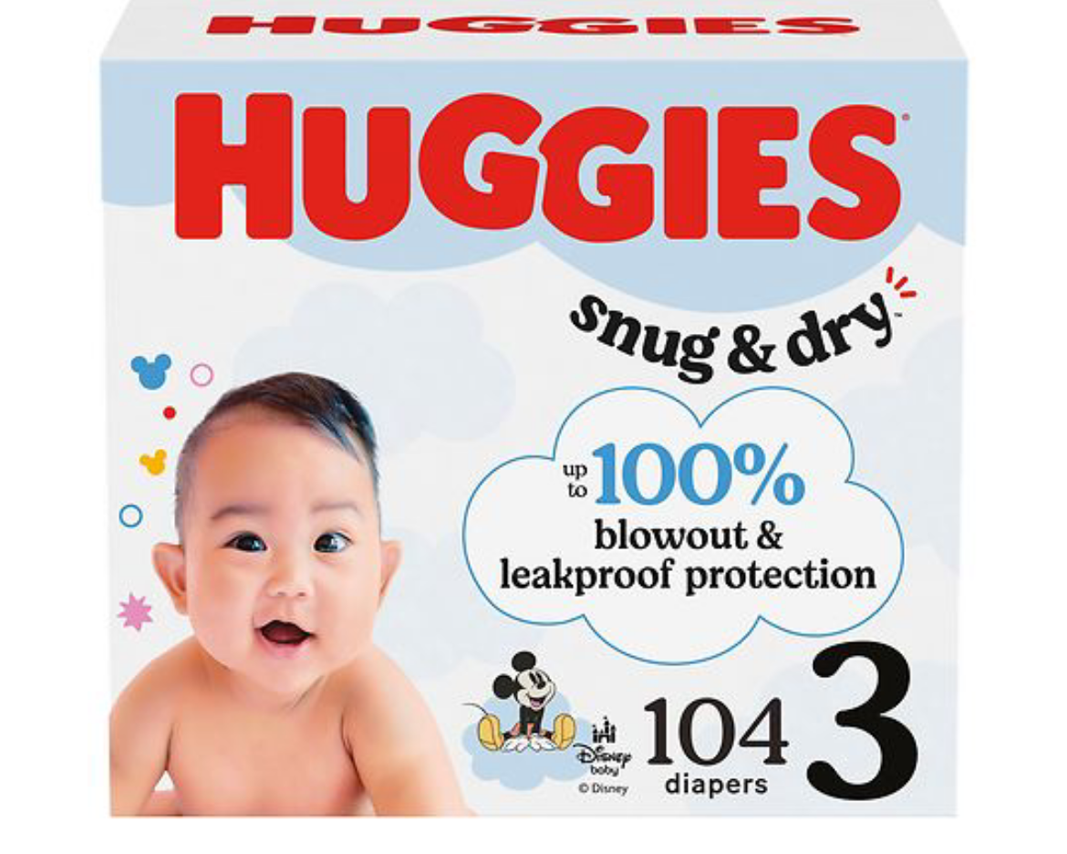 Huggies Snug and Dry Diapers Boxed