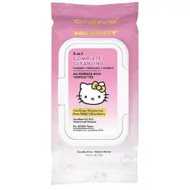 The Crème Shop Hello Kitty 3-in-1 Complete Cleansing Facial Towelettes