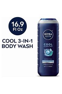 NIVEA Men Cool 3-in-1 Body Wash