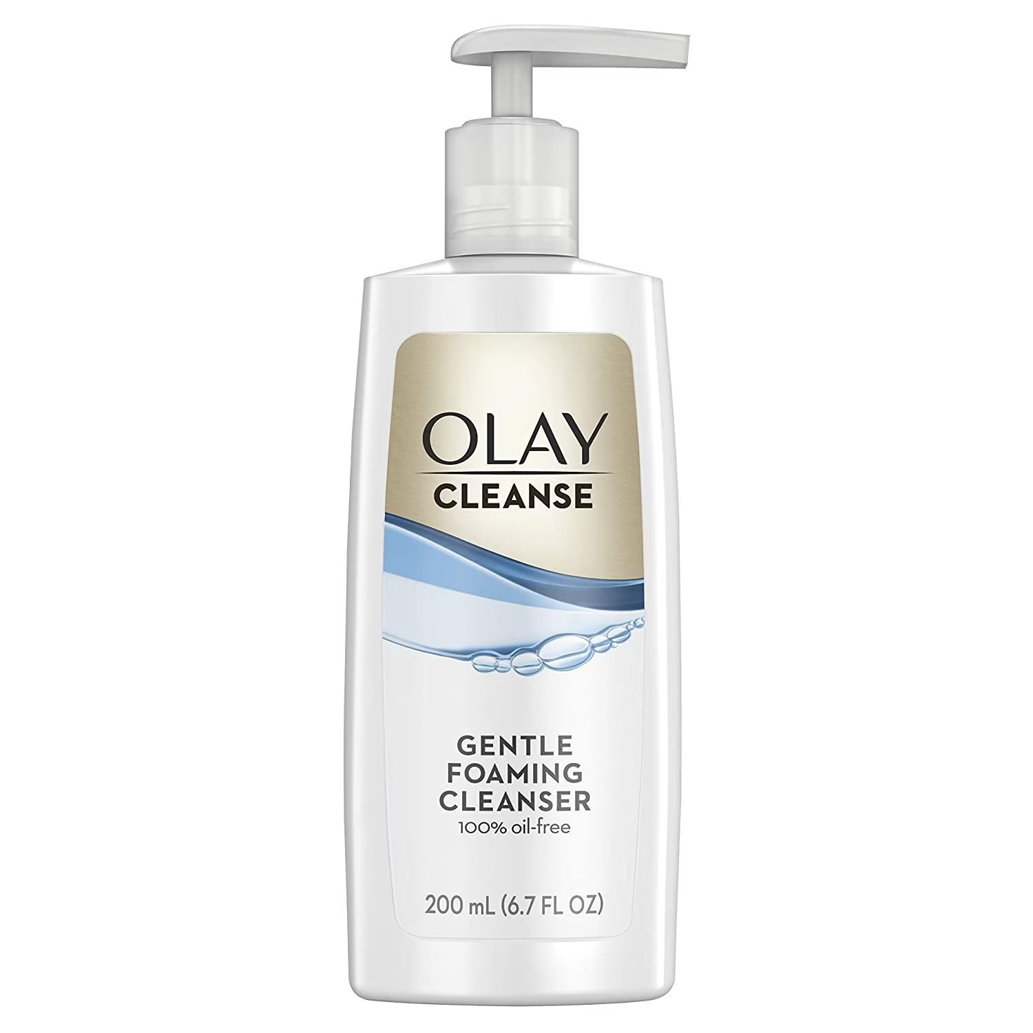 Olay Gentle Clean Foaming Face Cleanser for Sensitive Skin, 6.7 oz