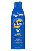 Coppertone Sport 4-in-1 Performance SPF 50 Sunscreen Spray