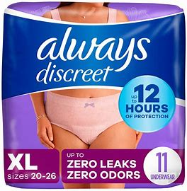 Always Discreet Underwear