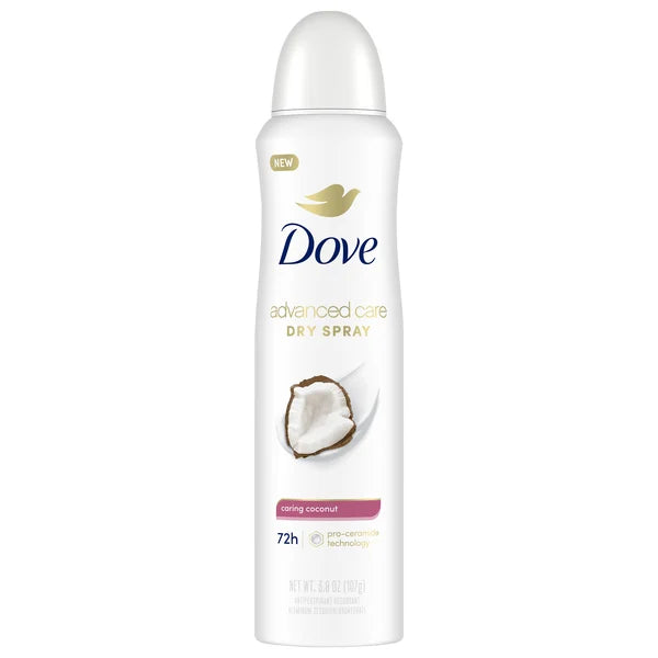 Dove Beauty Advanced Care 72-Hour Antiperspirant Dry Spray Deodorant