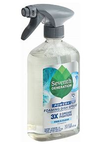 Seventh Generation Power+ Free & Clear Foaming Dish Spray