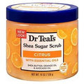 Dr Teals Shea Sugar Scrub Citrus 19oz Jar