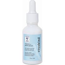 Cocokind Vitamin C Glow Serum with Azelaic Acid and Sea Grape Caviar for Bright and Even Skin, 1 Fl Oz
