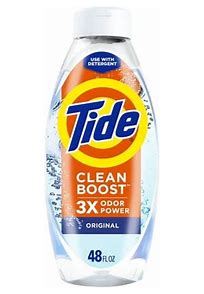 Tide Clean Boost Fabric Softener Rinse, Removes Odors and Residues, Original Scent, 25.5oz